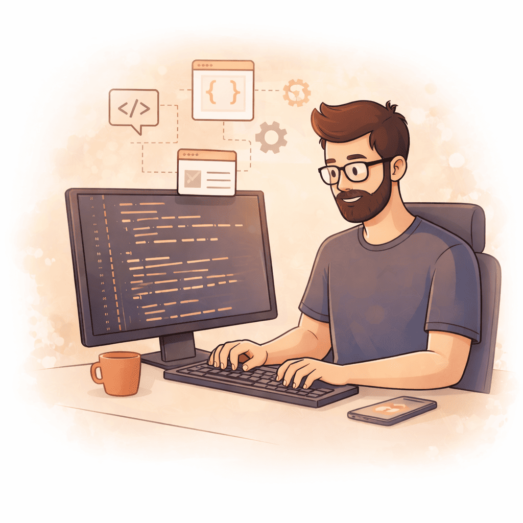 Developer illustration